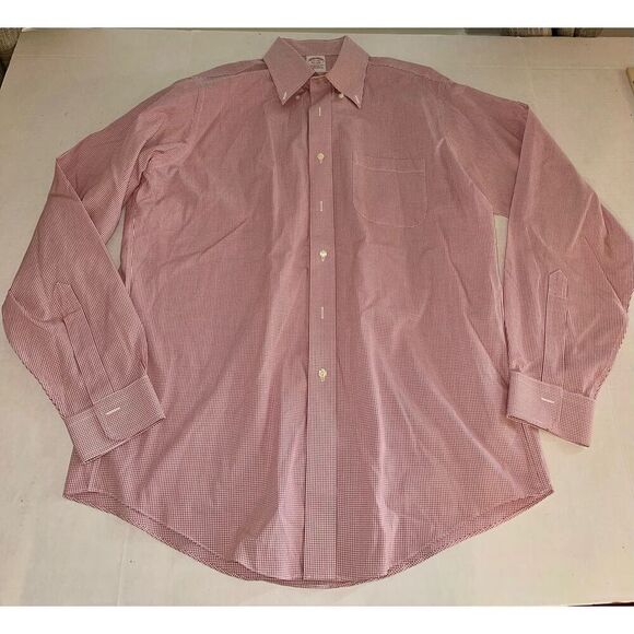 Brooks Brothers Non Iron Traditional Fit Mens 15.5-36 Button Down‎ Shirt A21 - Picture 1 of 8